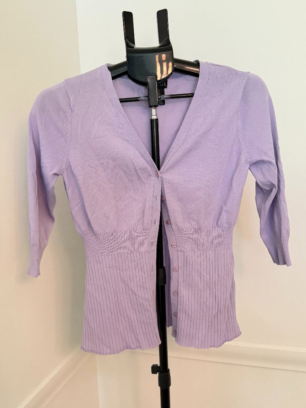 George Light Purple Cardigan Size S